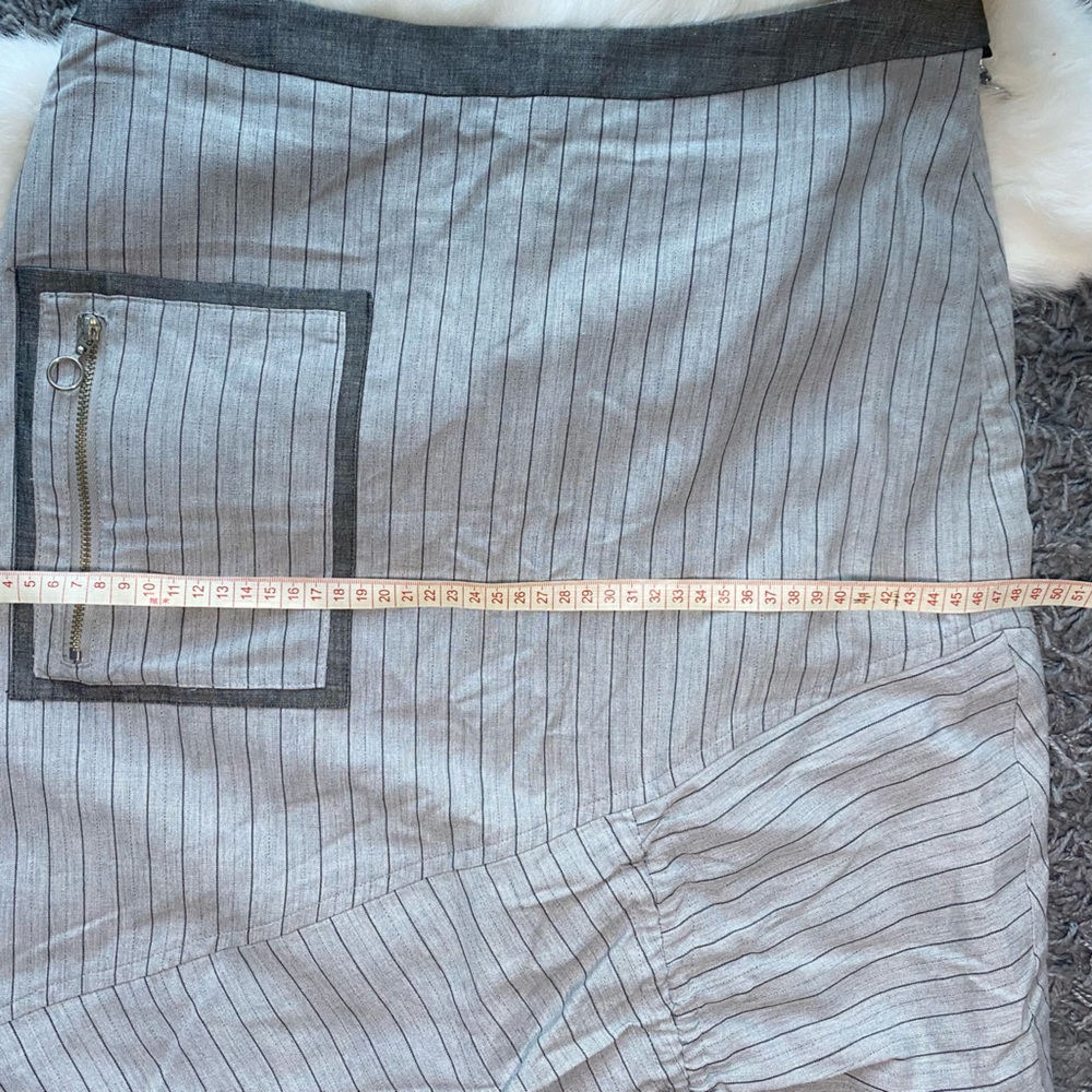 Lener Corder Linen Skirt - Picture 7 of 8